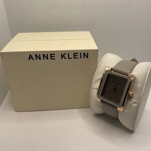 Anne Klein AK/2706 Women's Leather Strap Analog Dial Quartz Genuine Watch KL546
